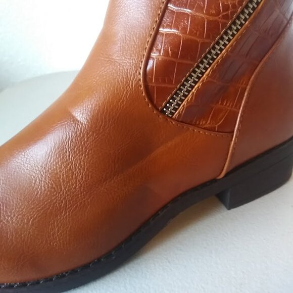 Journee collection women's size 9 brown over the knee boots - Picture 13 of 13